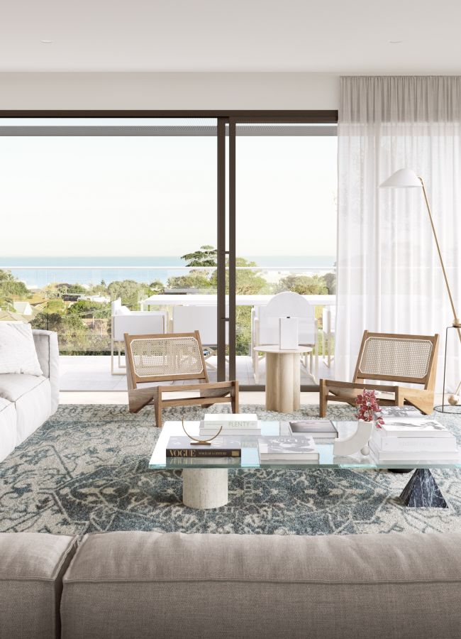 431 Hampton St living penthouse